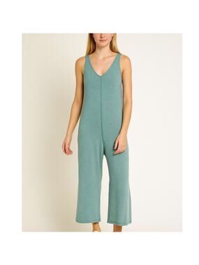 2/$30 Rae Mode Wide Leg Jumpsuit Light Teal Sleeveless Size S